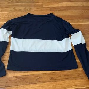 Cropped Striped Shirt